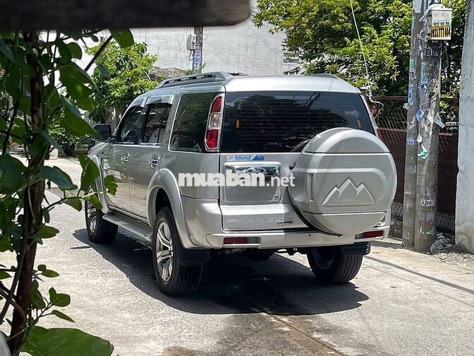 Ford Everest 2009 Số tự động Bạc