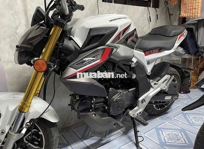 Xe moto tay côn Trắng 1500km