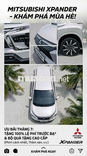 Mitsubishi Xpander 7 chỗ - 100% trước bạ
