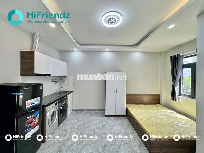 STUDIO BAN CÔNG MỚI TOANH FULL NỘI THẤT CAO CẤP GẦN Y DƯỢC,UEH,SGU