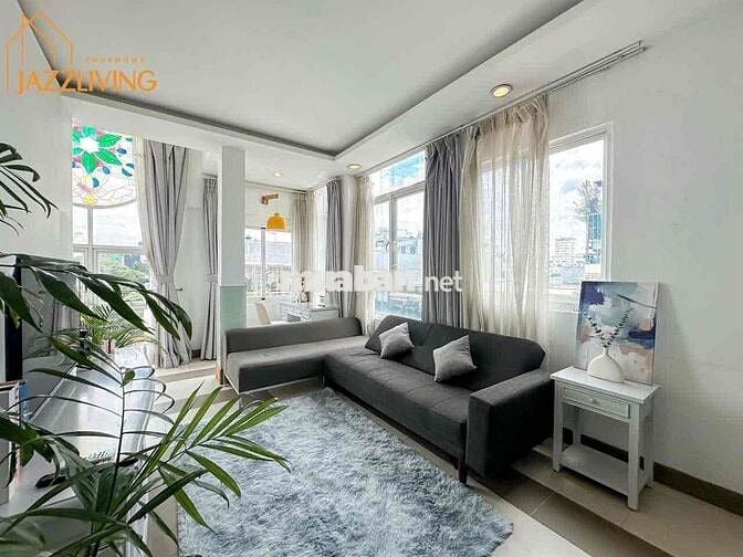 🔥 Cho Thuê 1PN 2PN Hai Bà Trưng, Q3 ( gần CV Lê Văn tám) Hầm xe, Tmáy