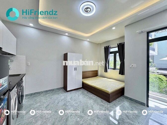 STUDIO BAN CÔNG MỚI TOANH FULL NỘI THẤT CAO CẤP GẦN Y DƯỢC,UEH,SGU