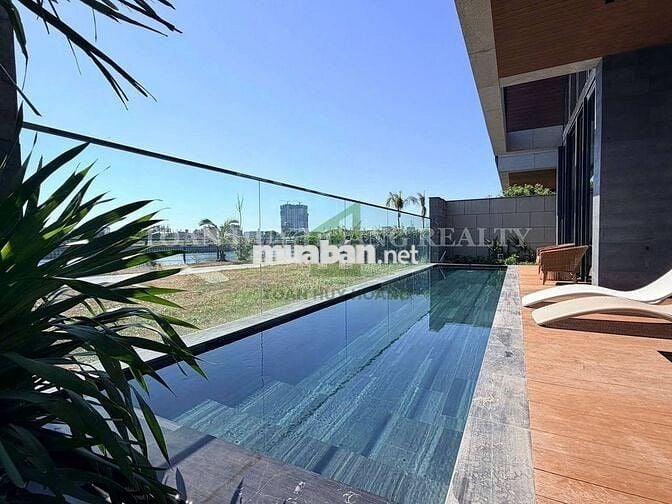 Biệt Thự Song Hào Đà Nẵng | 300m² | Hồ Bơi Muối | Thang Máy 