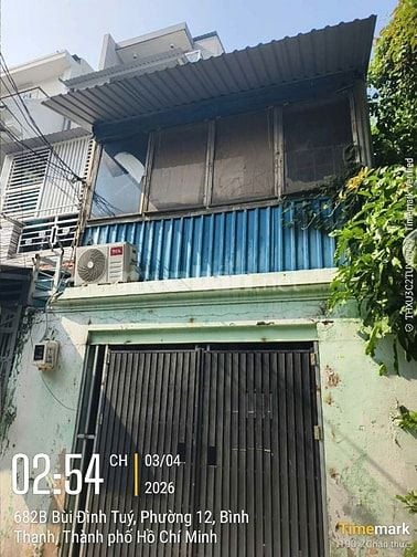 NC4 tiện xây mới, DT 4x21m, CN 84m2, HXH Bùi Đình Túy