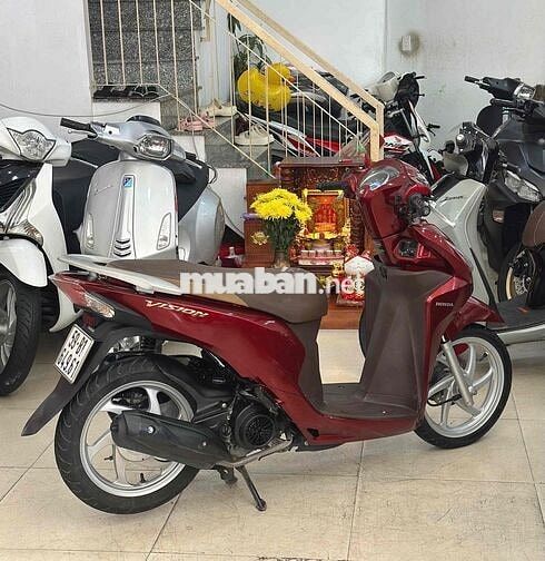 Honda Vision 2019 Đỏ Đen Sport.Khoá Makey.Xe đẹp
