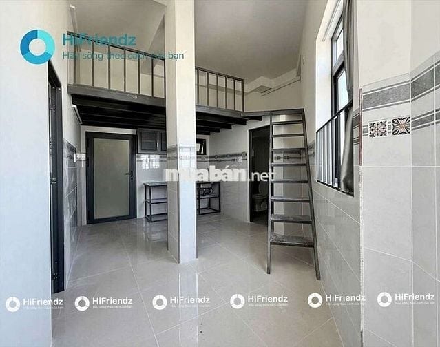 1 Phòng Ngủ + 1 Phòng Bếp + Có Gác .5Tr2. FULL NỘI THẤT / CVPM, FPT