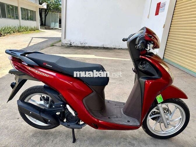 Honda Vision 2025 Cao Cấp màu Đỏ