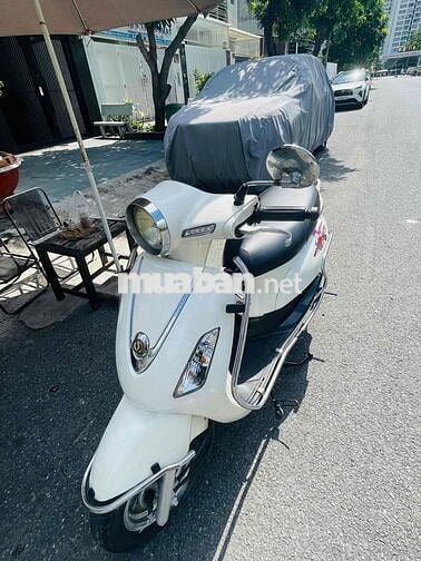 SYM Elizabeth Trắng Xe tay ga