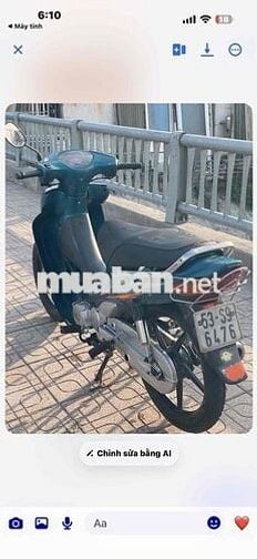 xe Honda phuture đời đầu2001 màu xanh ngọc mới 85%