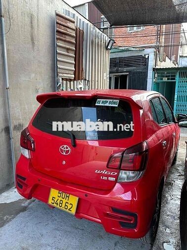 Toyota Wigo 2019 Tự động màu Đỏ