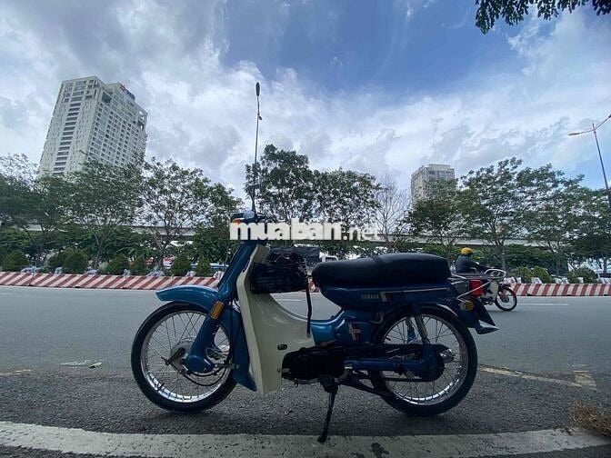 Yamaha Mate 80cc 2 thì Xanh, trắng