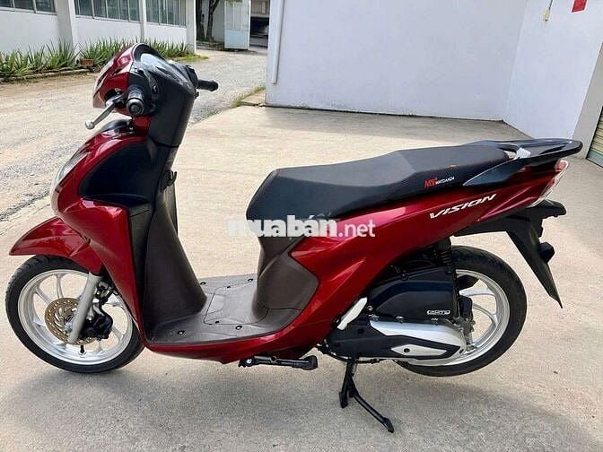 Honda Vision 2025 Cao Cấp màu Đỏ