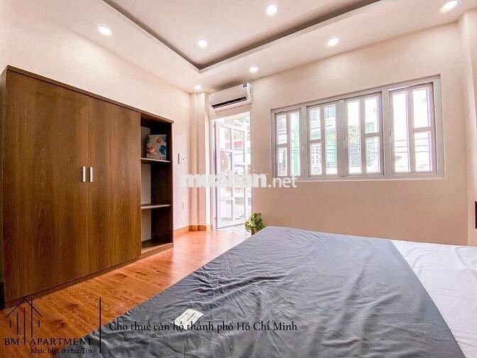 Phòng 50m Full nội thất Ban công Trương Công Định Tân Bình