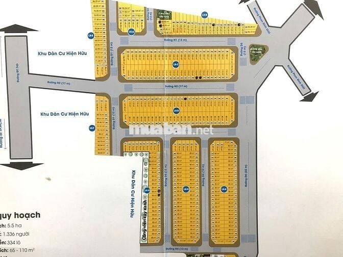 Chính chủ cần bán đất 5X17m dự án khu nhà ở An Phú 