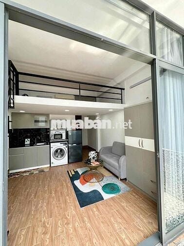 TRỐNG LẠI DUPLEX BAN CÔNG FULL NỘI THẤT NGAY CVPM QUANG TRUNG - CĐ FPT