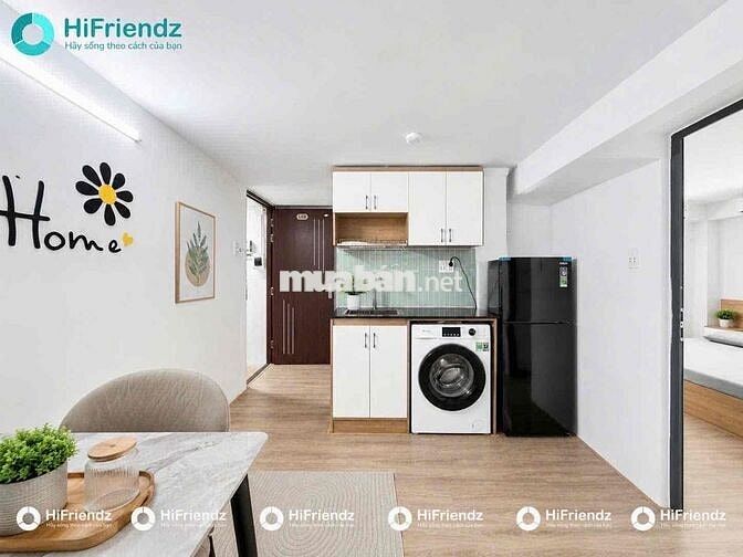 Cho Thuê Căn Hộ Mini 45m2 1PN Bancol Full Nội Thất Ngay Ngã 4 Bảy Hiền