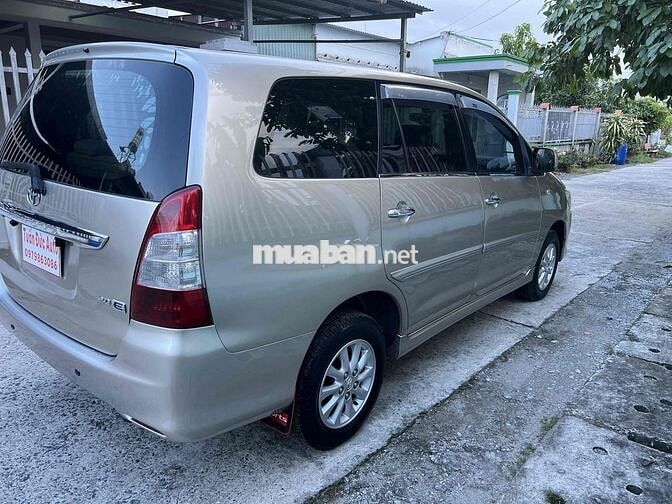 Innova E 2013 không taxi không lỗi (bao ra tên)
