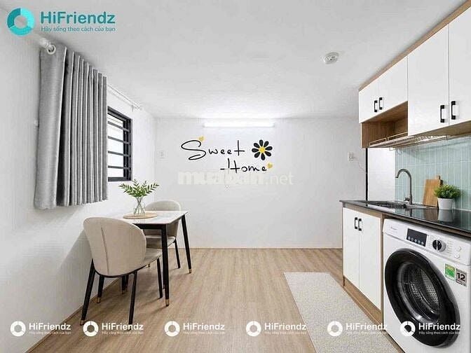 Cho Thuê Căn Hộ Mini 45m2 1PN Bancol Full Nội Thất Ngay Ngã 4 Bảy Hiền