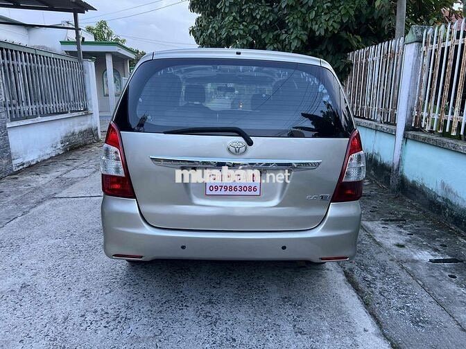 Innova E 2013 không taxi không lỗi (bao ra tên)