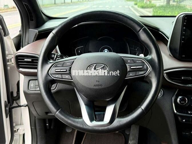 Hyundai Santafe 2020 2.2D Trắng 90000 km