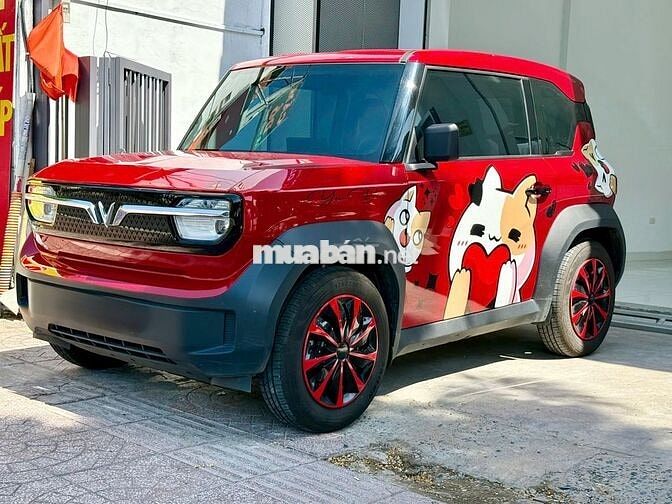 VinFast VF3 2025 Điện đỏ mua pin