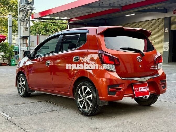 5 Chỗ - Tự động. WIGO 1.2G AT 2019 Cam - CÓ BANK