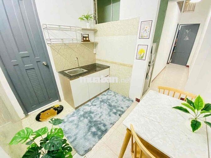 CHDV 2 PHÒNG  NGỦ - NGAY NGÃ TƯ BẢY HIỀN - FULL NT CỬA SỔ THOÁNG