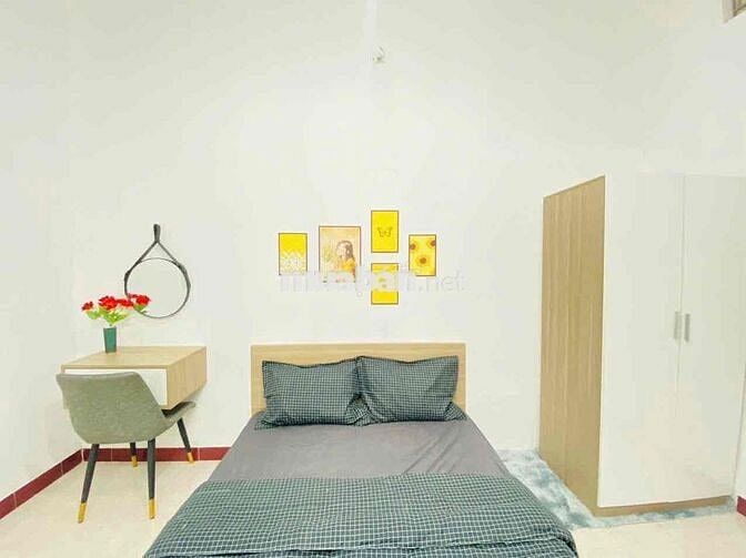 CHDV 2 PHÒNG  NGỦ - NGAY NGÃ TƯ BẢY HIỀN - FULL NT CỬA SỔ THOÁNG