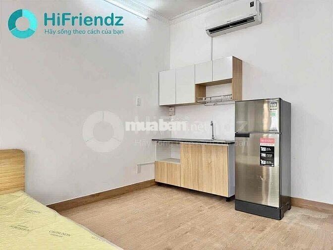 STUDIO DIỆN TÍCH 35m2 THOÁNG MÁT NGAY CẦU VƯỢT 3/2