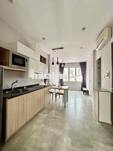 Căn hộ 1 phòng ngủ dự án mới full nội thất