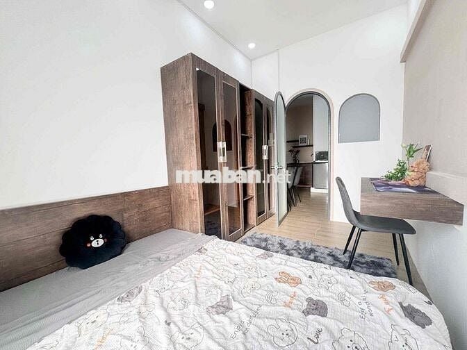 Ngay Phú Thọ_CHDV 2PN Balcony_Full NT_MGR_Nhà mới xây_Dịch vụ đầy đủ