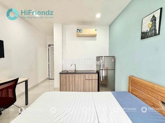 🔥PHÒNG STUDIO FULL NỘI THẤT_THANG MÁY_BẢO VỆ_GẦN NGÃ 4 PHÚ NHUẬN