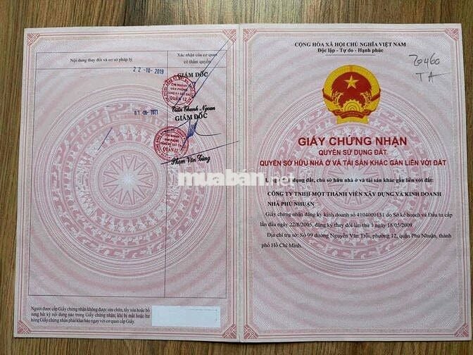 CHÍNH CHỦ CẦN BÁN LÔ ĐẤT ĐẸP KDC PHÚ NHUẬN Q12