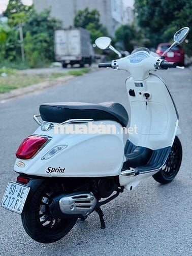 Piaggio Vespa Sprint 2018 Trắng iGet ABS chính chu