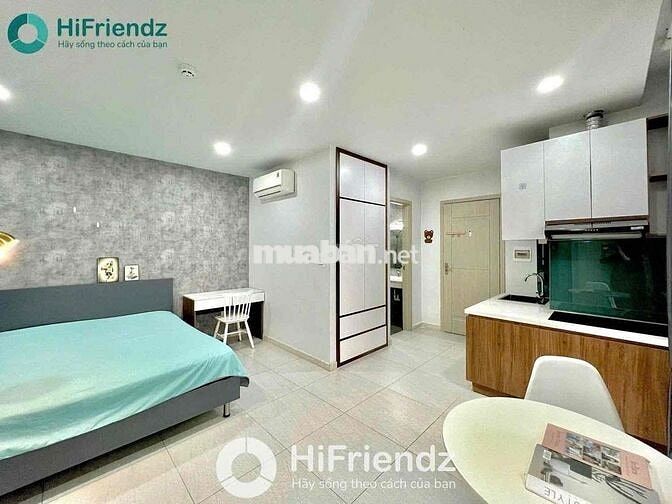 Căn hộ 8tr5 Full NT khu vực: Vòng xoay Lăng Cha Cả - Ngã tư bảy hiền.