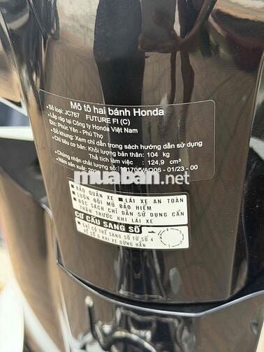 Honda Future LED 2026 Trắng 2000 km