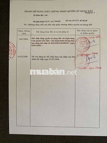 BÁN NHANH LÔ ĐẤT ĐƯỜNG 30/4 THỦ DẦU MỘT GIÁ RẺ 4,3 TỶ