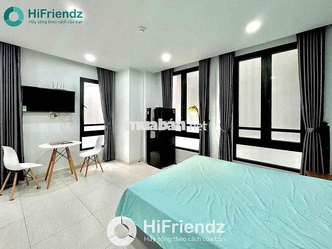 Căn hộ 8tr5 Full NT khu vực: Vòng xoay Lăng Cha Cả - Ngã tư bảy hiền.