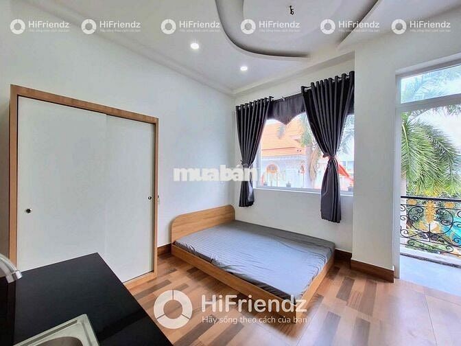 STUDIO BAN CÔNG FULL NỘI THẤT NGAY ĐẠI HỌC Y PHẠM NGỌC THACH