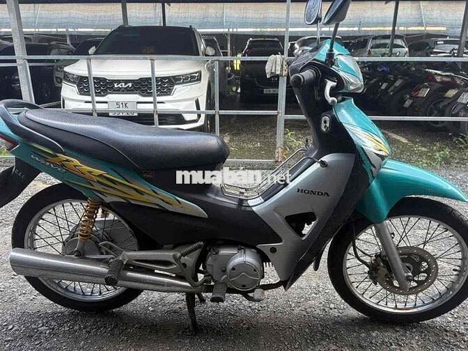 Honda Wave RS 2007 Xanh Bạc 75480 km
