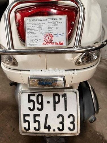 Piaggio Vespa LX125.ie 2012 Trắng ,17.560km