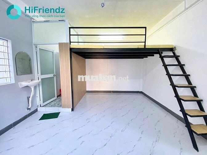 PHÒNG MỚI GÁC CAO - GẦN QUẬN 5