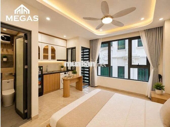 CĂN HỘ STUDIO MỚI FULL NỘI THẤT NGUYỄN KHANG-YÊN HÒA - CẦU GIẤY - LÁNG