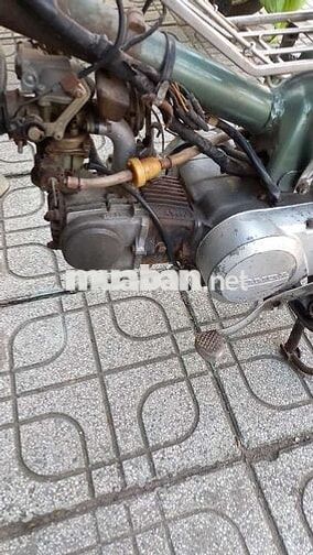 Honda Cub 4 số màu Xanh