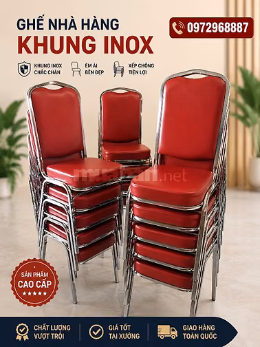 Bàn ghế nhà hàng, ghế sự kiện hội trường ,bàn ghế tiệc cưới giá rẻ
