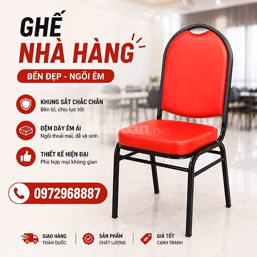 Bàn ghế nhà hàng, ghế sự kiện hội trường ,bàn ghế tiệc cưới giá rẻ