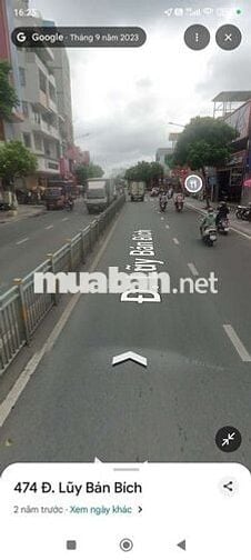 Mặt bằng showroom 474 Lũy Bán Bích