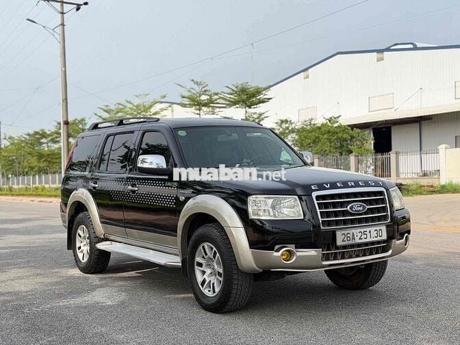 Ford Everest 2008 Đen SUV