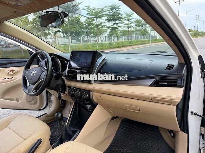 Toyota Vios E 2018 Trắng Số sàn