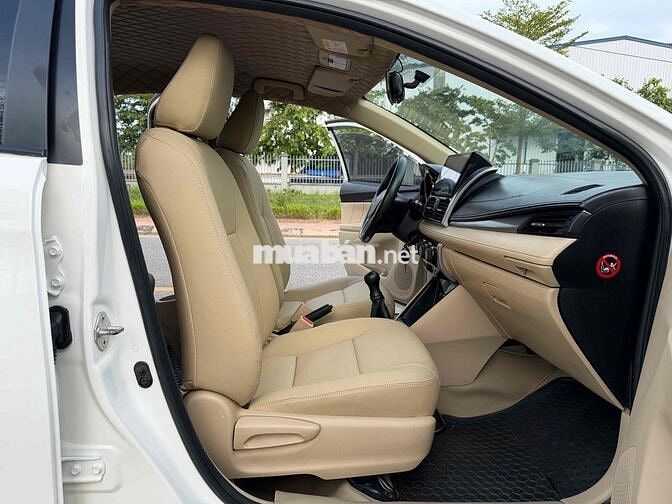 Toyota Vios E 2018 Trắng Số sàn
